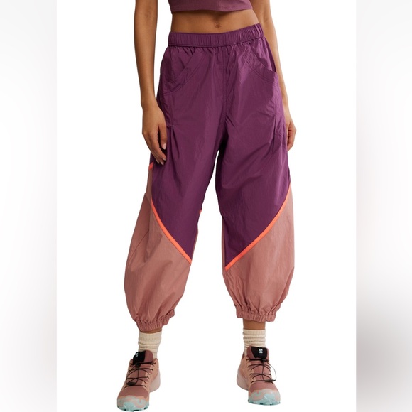 free people movement Pants - Free People Freeflow Pants Rose Wash Size Medium NWT